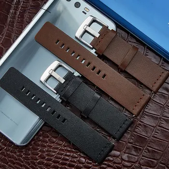 

20mm 22mm Genuine Leather Watch band Strap for Samsung Galaxy Watch 42 46mm Gear S3 Sport WatchBand Quick Release 18 24mm