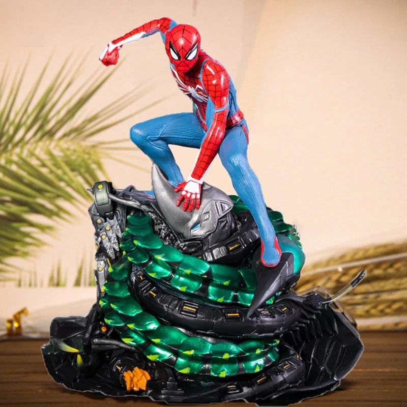 Figura de superhéroe de animación de Spider Man, estatua de juego de Ps4,  edición coleccionable de Pvc, modelo de muñeca coleccionable, juguete de  decoración para regalo|Figuras de acción| - AliExpress