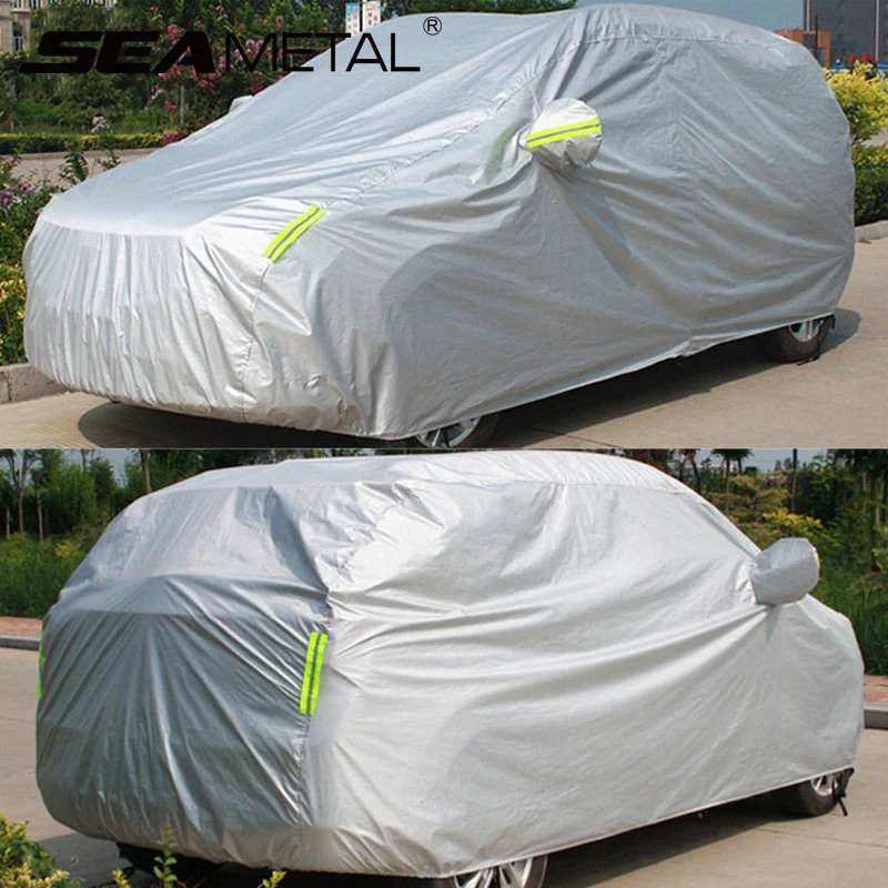 Waterproof Car covers Outdoor Sun Protection Cover for Car Reflective