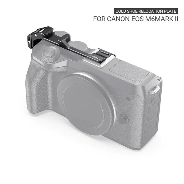 SmallRig Vlogging Cold Shoe Relocation Plate for Canon EOS M6 Mark II BUC2627 2627