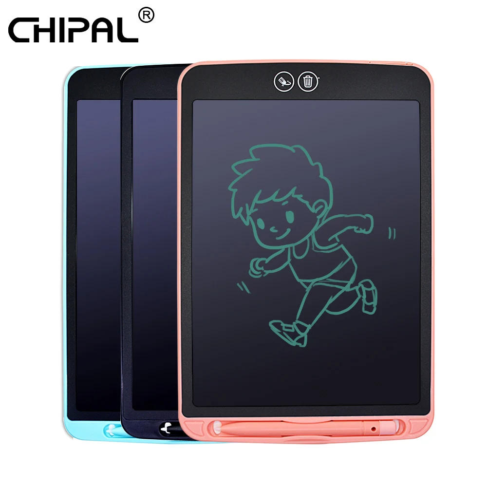 CHIPAL цифровой 12 ''ЖК-планшет для письма электронная сигарета частично