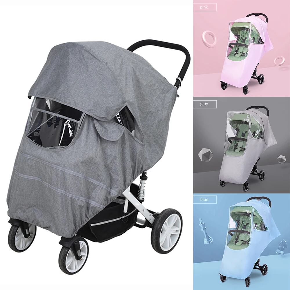 how to clean stroller rain cover