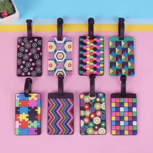 Women Men Travel Luggage Tags Labels Strap Name Address Holder Travel ID Suitcase Bag Baggage Secure Hot
