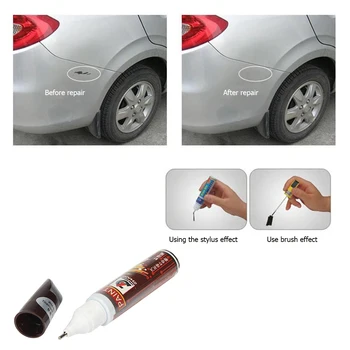 

13ml Portable Car Mending Paint Pen Nontoxic Waterproof Coat Painting Scratch Remover Non-toxic Mild Rub Auto Repair Accessories