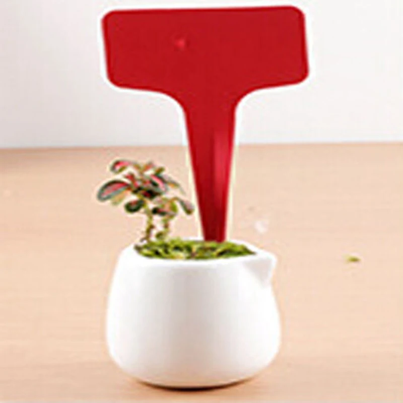 Plant Labels Gardening Label Tags Seed Stick T-Type Marker Garden 50/100pcs