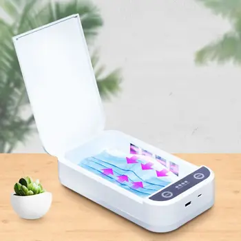 

Portable UV Light Cell Phone Sterilizer Toothbrush Disinfection Box Aromatherapy Cleaners for Smartphones