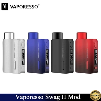

Original Vaporesso Swag II Mod 80W TC Box Mod Vape with AXON Chip Fit 18650 Battery vs Electronic Cigarette Vaporesso GEN/Luxe