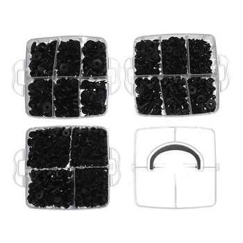 

620Pcs Car Retainer Fastener Clips Kit Auto Push Pin Rivets Set Bumper Car Retainer Clips Set Bumper Fastener Rivet Clips Kit