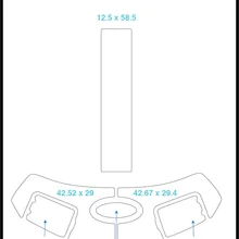 Chaparral 256 SSI плавающий шаг и транцевая площадка лодка EVA Тиковый настил 1/" 6 мм