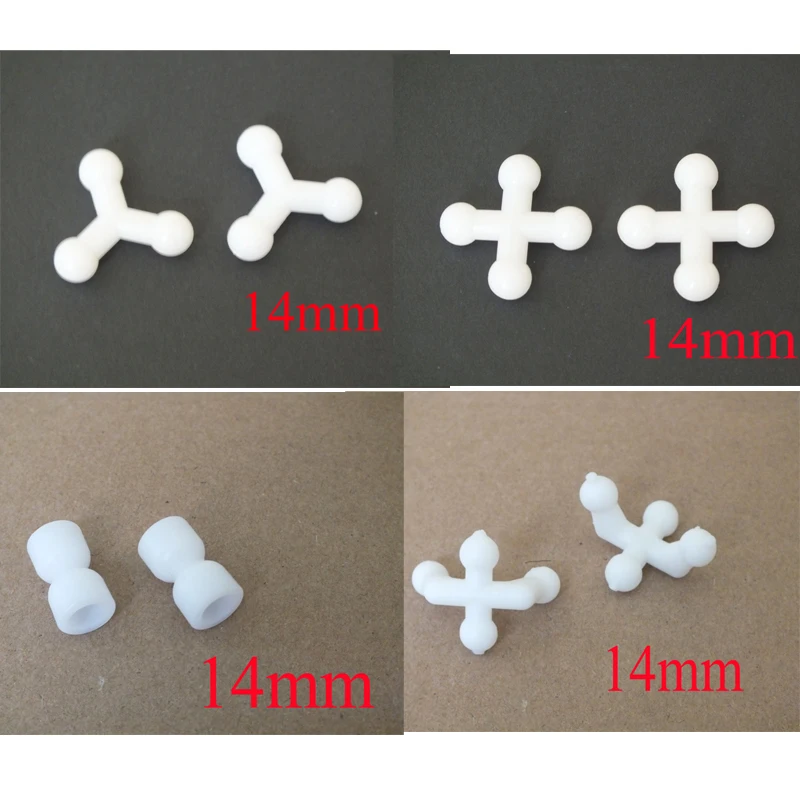 Plush Doll Accessories Doll Accessories Mixing cross--Y--shape skelton joint connector fit for 9.5/12/14/16mm/21mm/25.5mm toy bulk skeletonjoint.