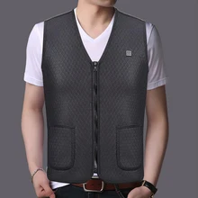 USB Инфракрасный нагревательный жилет, куртка, зимняя гибкая электрическая тепловая одежда, жилет для рыбалки, походов, дропшиппинг, для мужчин и женщин, для улицы