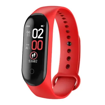 

M4 Smartwatch Smart Bracelet Heart Rate Monitor for Health Monitoring Color screen waterproof sports bracelet