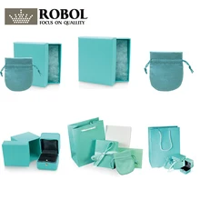 RLLEN оригинальная зеленая упаковочная коробка 1:1 надпись Advanced Box, коллекция TTFF комплект драгоценностей в коробке