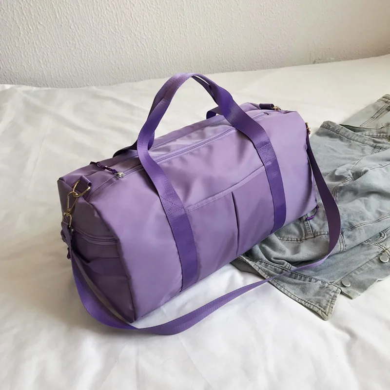 Pui, мужская, tiua, водонепроницаемая, унисекс, мужская сумка, дорожная сумка, большая вместительность, багажная сумка для мужчин, женщин, спортивная сумка на плечо, Sac De - Цвет: purple 2