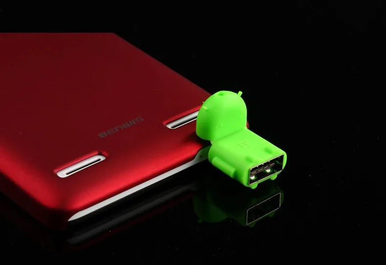 Android Robot Shaped Micro USB к USB OTG Кабель-адаптер для смартфона Galaxy S3 S4 Note2