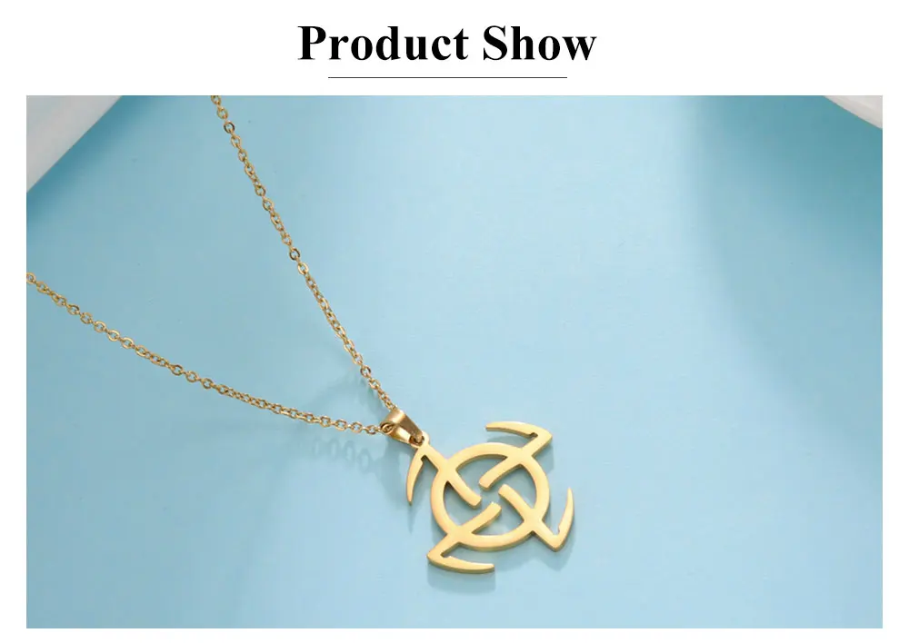 Cazador Hohl Hakenkreuz Anhänger Halskette Kolovrat Symbol Edelstahl Halsketten Für Frauen Männer Vintage-Schmuck Großhandel 2026 – Detail 3