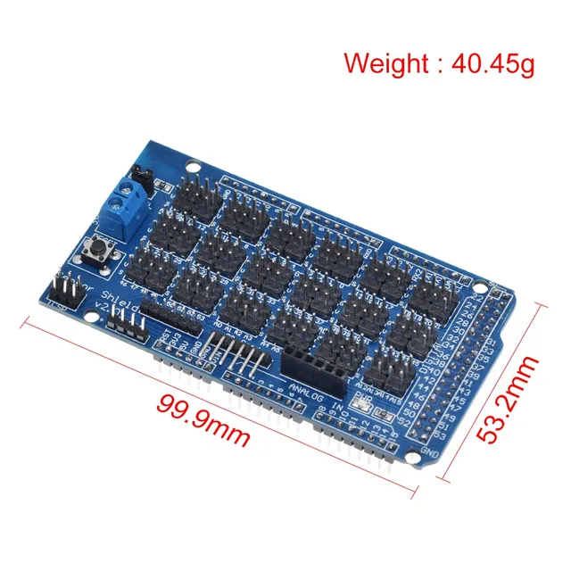 Arduino MEGA Sensor Shield V1.0 V2.0 Dedicated Expansion Development Board - Image 2