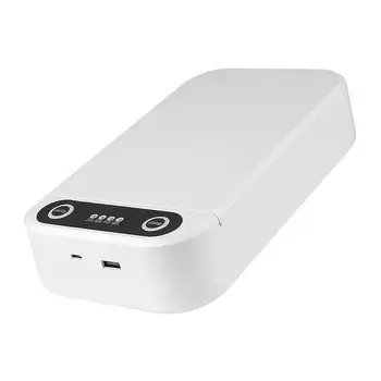 

50pcs/lot Portable UV Phone Sterilizer Box Multifunctional Ultraviolet Sterilization Box For Mobile Phone Glasses Sterilizer