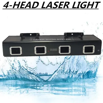 

4-head laser show system stage laser light professional dj equipment