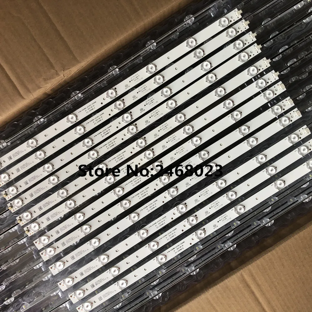 

12pcs LED Backlight strip for 50PFL3045/T3 50PFF5050/T3 LE50D69 LE50D8900 4708-K500WA 4708-K500WB-A1213K11 K500WD6