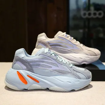 

Women's shoes 2020 spring new thick bottom lightweight breathable casual sports shoes women's fashion wild leather women shoe