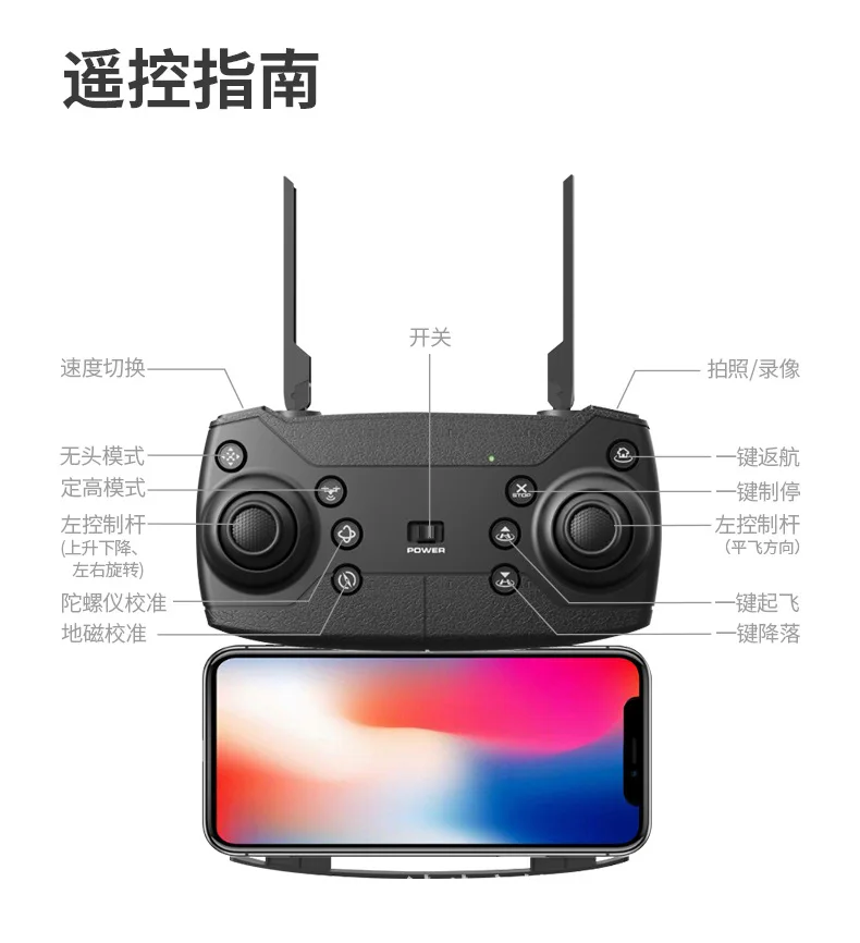 Stein S7 шестиосевой гироскоп самолет WiFi Дрон для аэрофотосъемки пульт дистанционного управления Самолет давление набор высокий