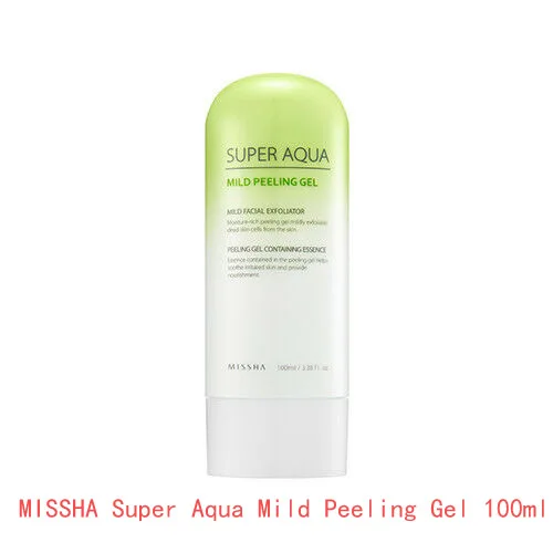 MISSHA супер Аква пилинг гель 100 мл Очищающее средство для лица средство для отшелушивания для лица Отшелушивающий отбеливание и осветление уход за кожей корейская косметика - Цвет: Mind Peeling Gel