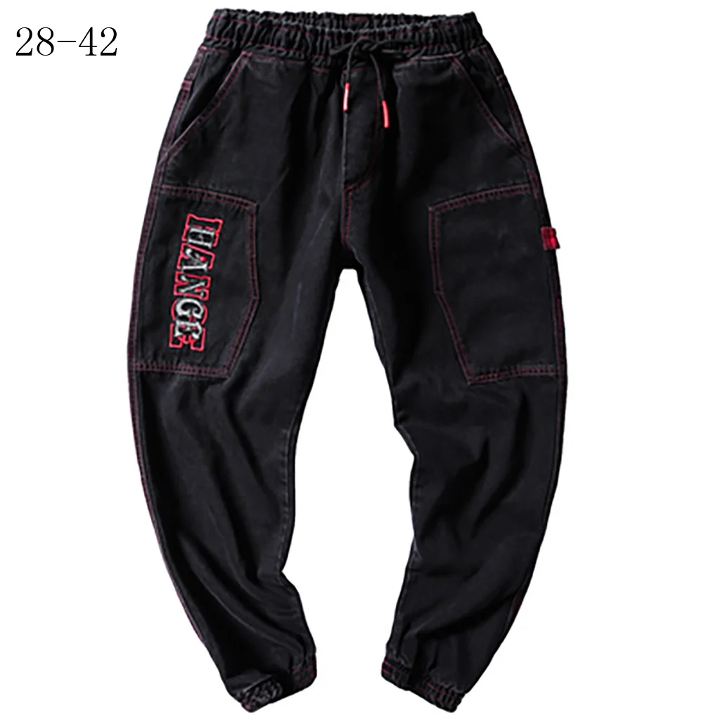 hip hop Men's New streetwear Casual Outdoors Solid Work Trousers Multi-pocket Pants jaqueta pantalones hombre cargo pants men