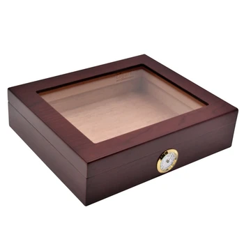 

SANQ Two-Parts Large Capacity Cigar Humidor Cedar Wood Cigar Humidor Case