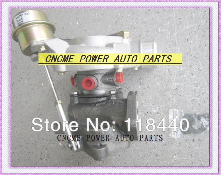 Turbo GT1752S 710060-0001 710060-5001S 710060 28200-4A001 For HYUNDAI Commercial STAREX H-1 H1 Van iLoad iMax D4CB 2.5L 140HP - (4)