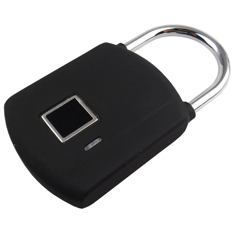 Противоугонный USB Перезаряжаемый умный Keyless электронный замок с отпечатком пальца Противоугонный безопасный замок безопасности двери багажный чехол с замками