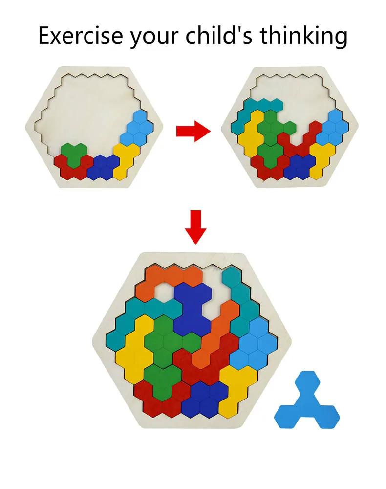 Деревянные пазлы, игрушки, паззл, доска геометрической формы, детские игрушки Монтессори, развивающие интеллектуальные игрушки, головоломка, детский подарок