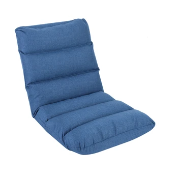 

Flodable Padded Floor Chair Japanese Style Lazy Sofa Tatami Ultra Soft Futon Ergonomic Couch with 5 Position Adjustable Back