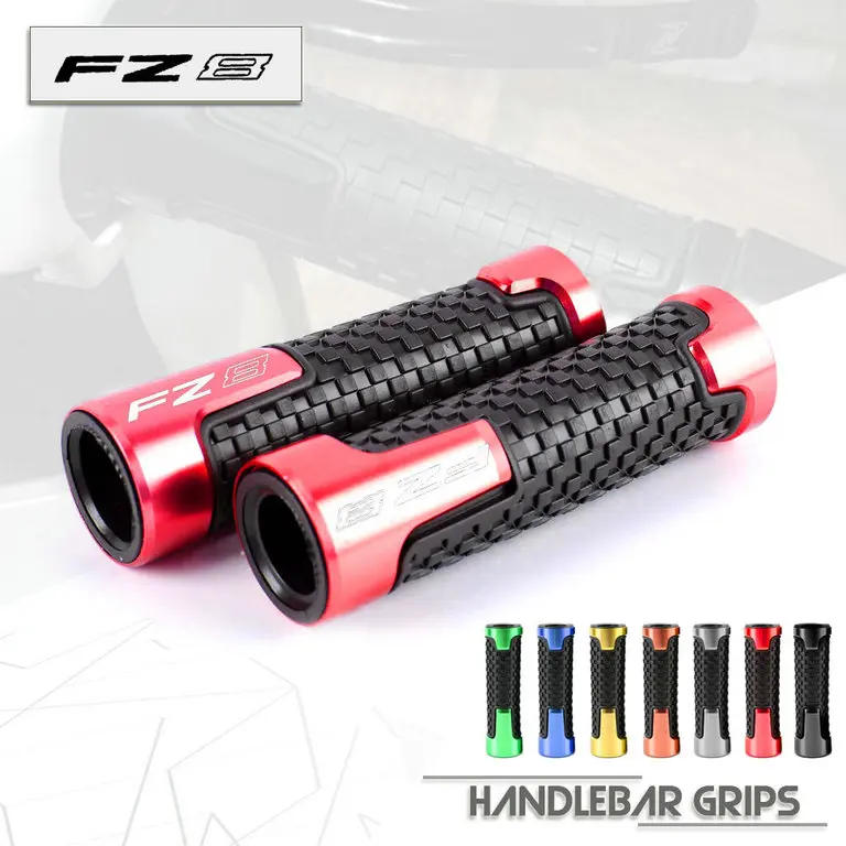 7/8 ''22 мм аксессуары для мотоциклов Мото Руль Ручки комплект ЧПУ алюминиевая ручка гелевая ручка для YAMAHA FZ8 Fazer 2011