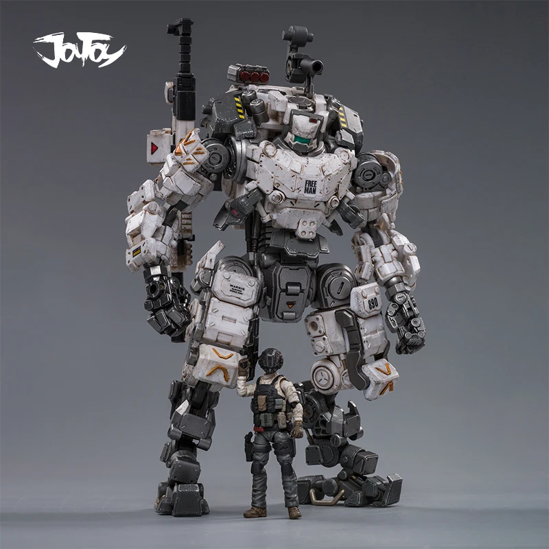 1/25 JOYTOY фигурка стальной кости Броня меха и военный солдат модель игрушки