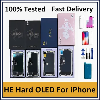 

Pantalla For iPhone 11 Pro LCD Screen Display Touch Panel Digitizer No Dead Pixel For iPhone X XS XS MAX OLED Screen Replacement