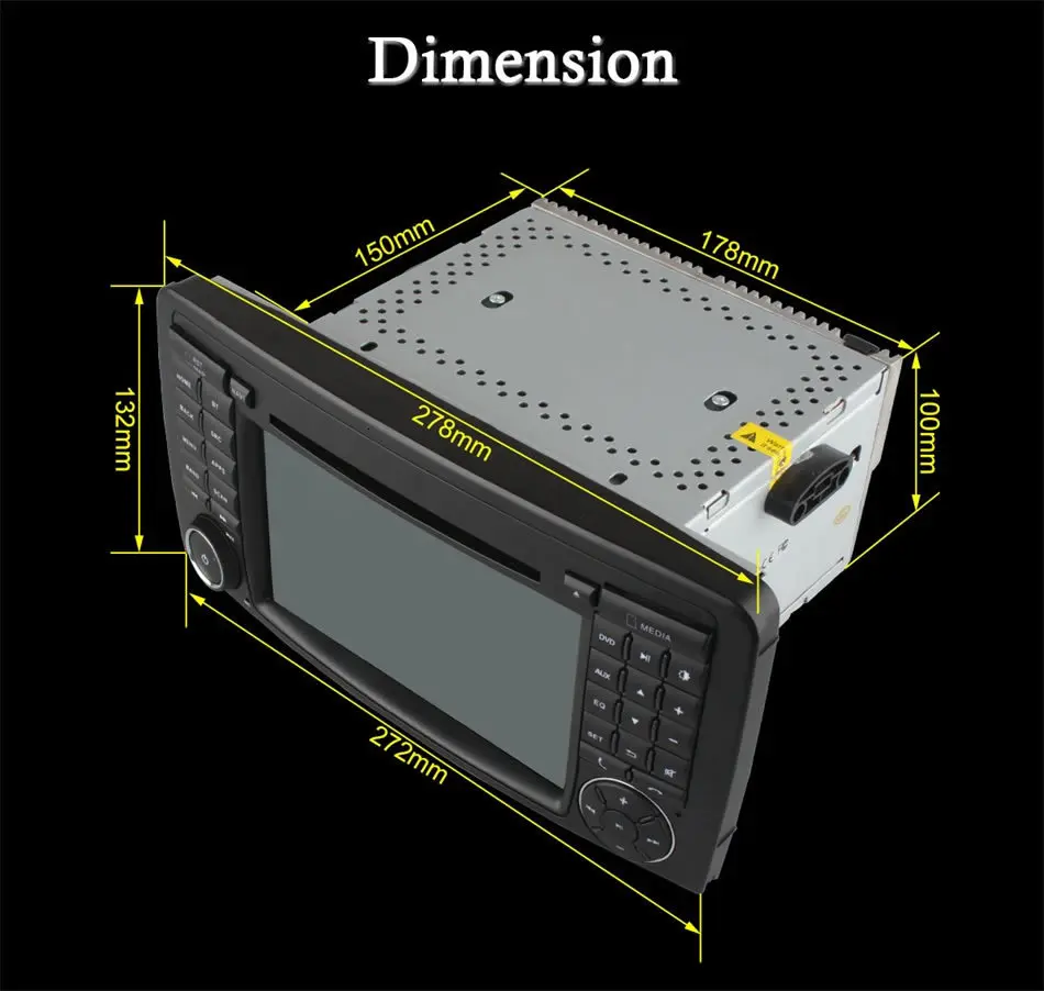 Best Android 6.0 Octa 8 Core CVD Player for Mercedes AMG R Class W251 R280 R300 R350 R63 Radio GPS 31