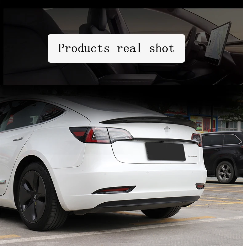 特斯拉model 3后雾灯贴5