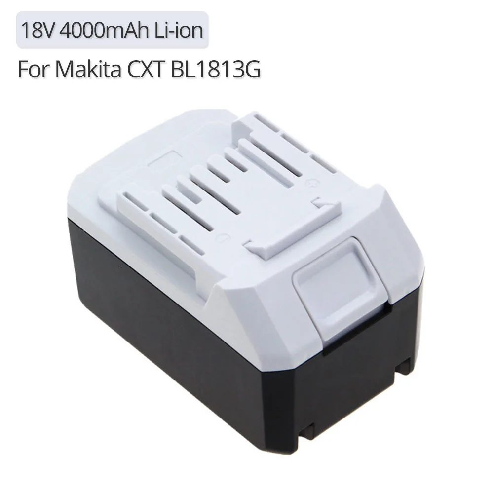 Сменная литий-ионная Батарея для Makita BL1813G BL1815G 18V 4000 мА/ч, CXT Перезаряжаемые Мощность инструменты Батарея CL183D DF457D UR180