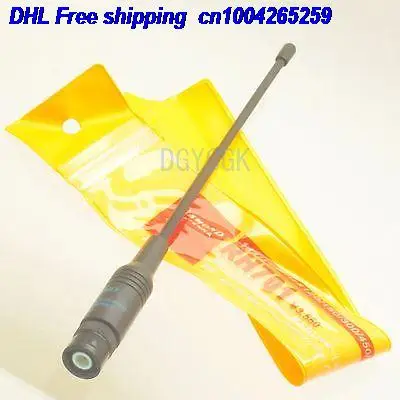 

DHL 50pcs Antenna RH701 dual band 144/430MHZ BNC male for Icom MOTO+RO+LA radio antenna 22-a