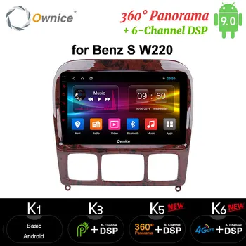 

Ownice carplay Android 10 2din Car DVD Player Radio GPS stereo for Mercedes/Benz/S280/S320/S350/S400/S500/W220/W215/C S Class