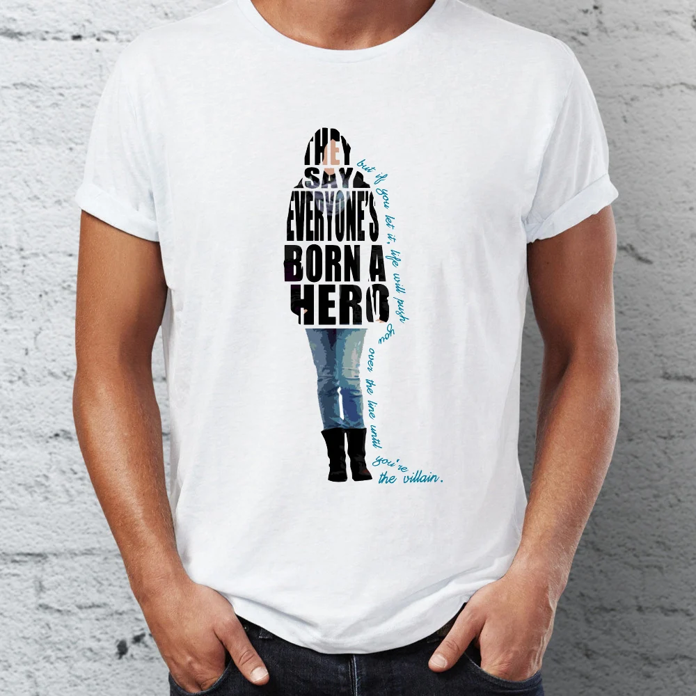 

Men's T Shirt Jessica Jones Born A Hero Comic Badass Tee