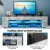 57 inch Modern RGB LED TV Stand Living Room Furniture With 2 Side Cabinet Storage Organizer TV Unit Bracket TV Furniture