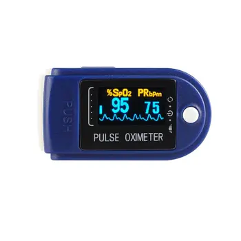 

Finger Oximeter Oxygen Saturation Monitor Blood Oxygen MonitorLow Battery Voltage Heart Rate Blood Finger Pulse Oximeter