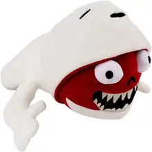 Coussin d'oreiller en forme de ver, jouet en peluche réversible, Animal en peluche, effrayant, doux, dessin animé, Portable, pour amis et enfants, 9.8 pouces