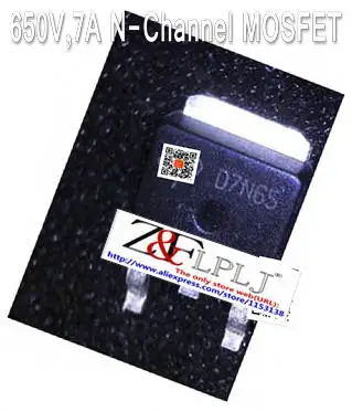AOD7N65 D7N65 TO-252 / 650V 7A N-Channel MOSFET New Original 100PCS/LOT | Электронные компоненты и принадлежности