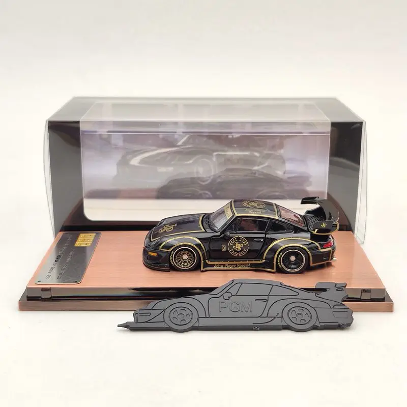 Лимитированная модель игрушечного автомобиля PGM 1/64 для P ~ sche 993 RWB Rauh рант | Игрушки