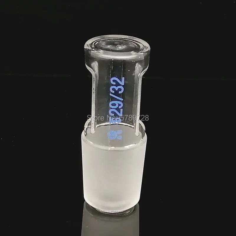 1pcs High borosilicate glass hollow plug No.14/19/24/29/34/40/50 Grinding standard stoper suitable for the grinding mouth flasks