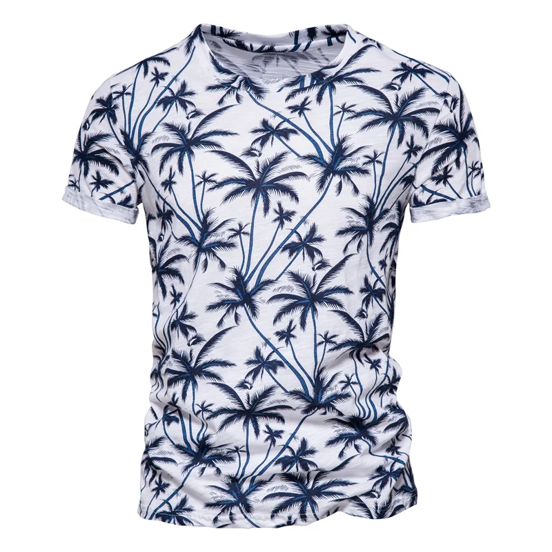 Men's Hawaii Style Cotton T-Shirt