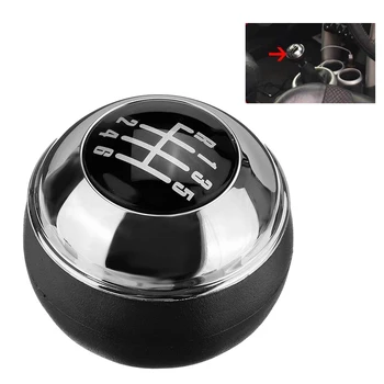 

6 Speed Car Manual Gear Shift Knob Lever Shifter Knob for Mini R50 2000-2006 Cabrio R52 2002-2008